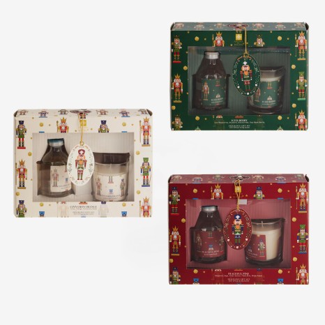 Conjunto Natal Difusor + Vela Sortido - Image product