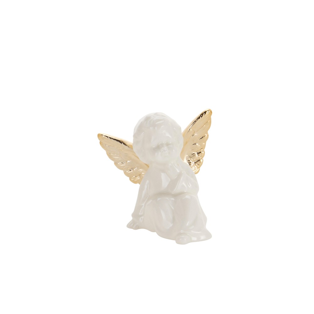 Anjo Branco Sortido 9X8X9cm