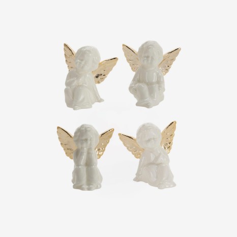 Anjo Branco Sortido 9X8X9cm - Image product