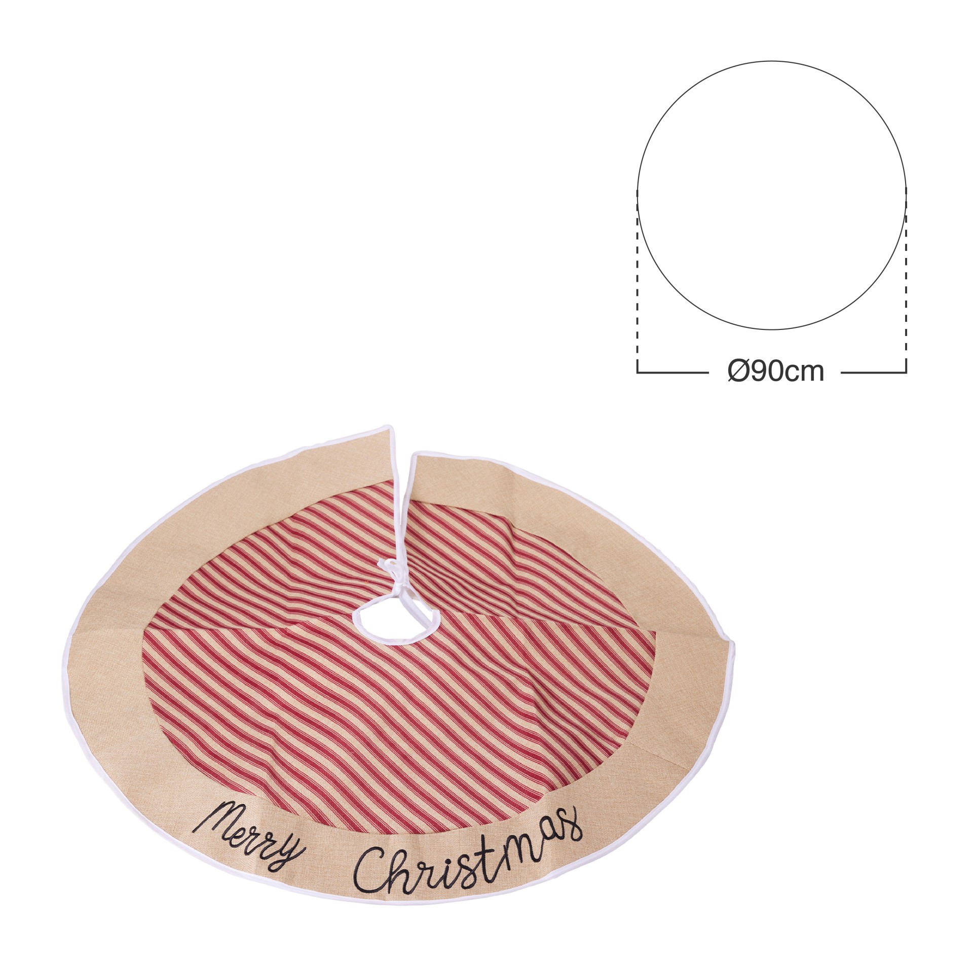 Cobertura Pé Árvore Natal Ø90cm