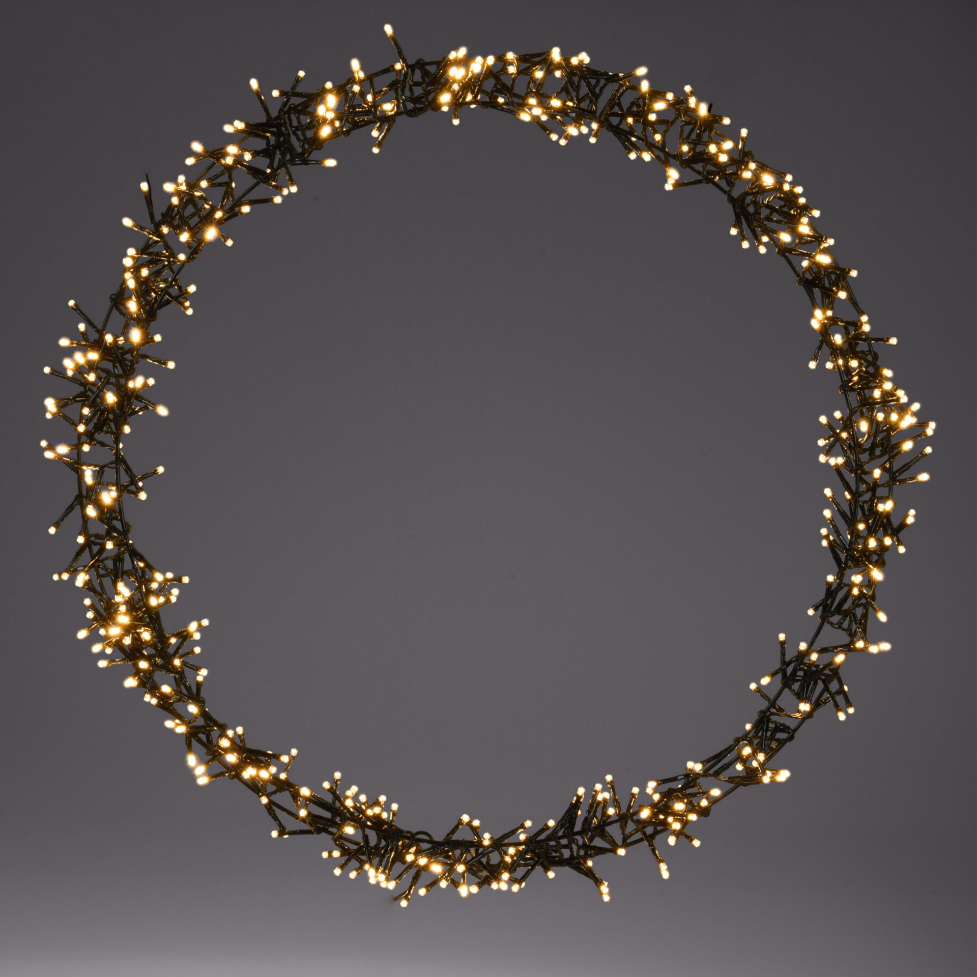 Coroa Natal 500 Led Branco Luz Frio Ø58cm