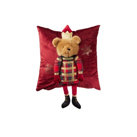 Almofada Natal Imagem Urso Sortido 40X40cm - Image product