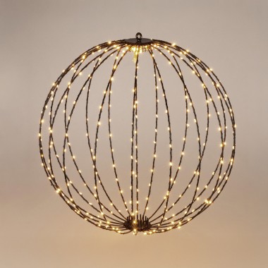 Bola com 240 Led Luz Quente 40cm