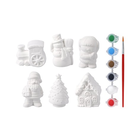 Conjunto Pintar Natal Sortido 13 Peças - Image product