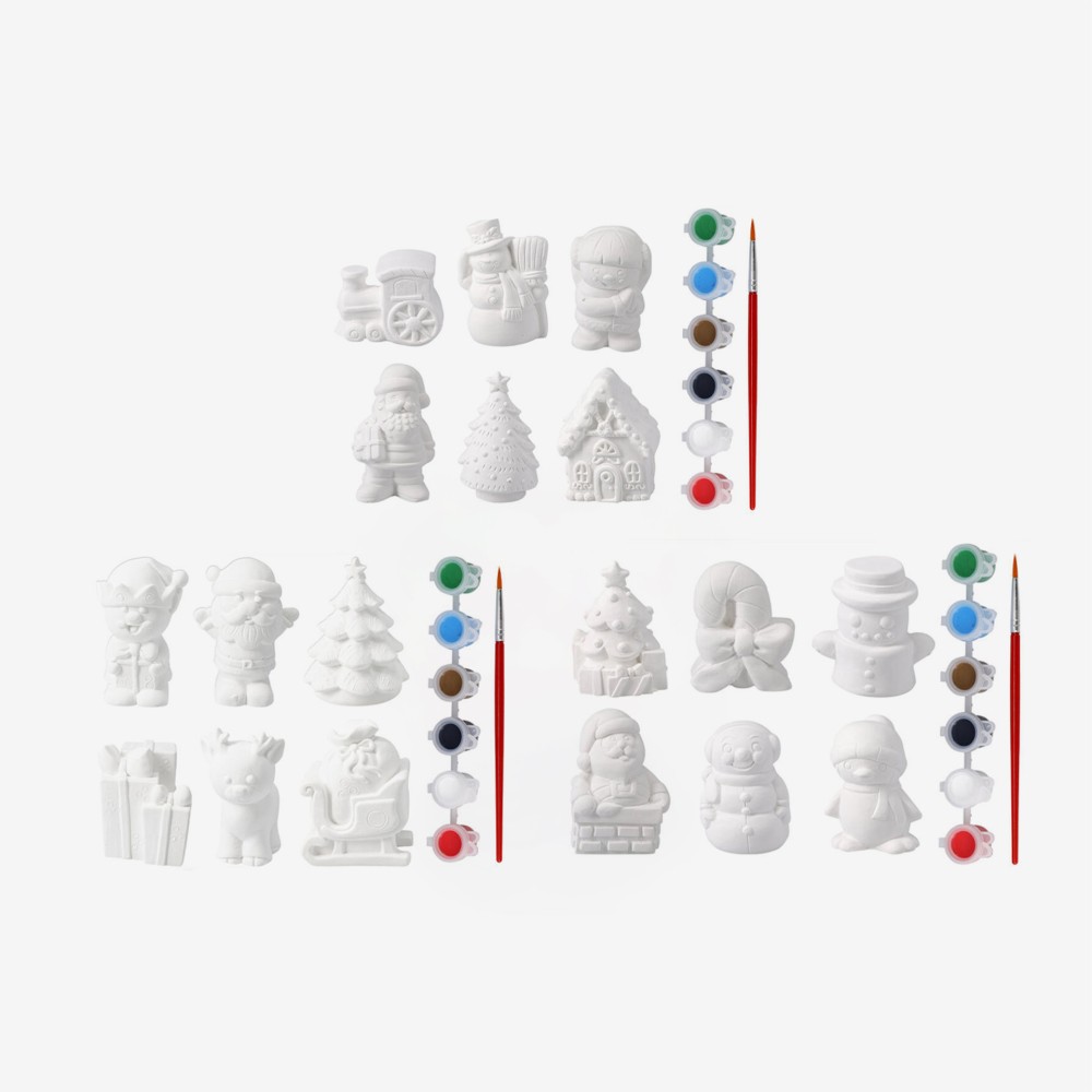 Conjunto Pintar Natal Sortido 13 Peças