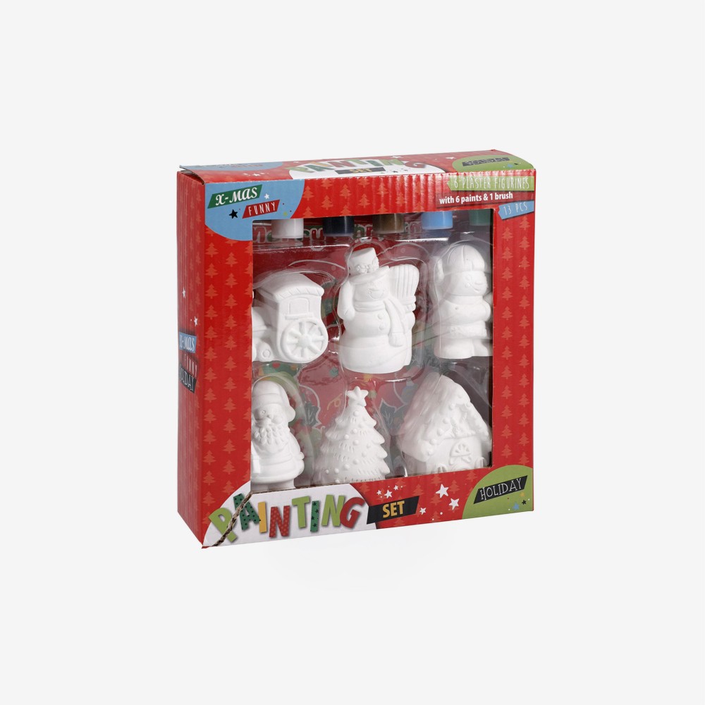 Conjunto Pintar Natal Sortido 13 Peças