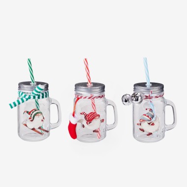 Frasco com Pega Gnomo Natal Sortido 450ml
