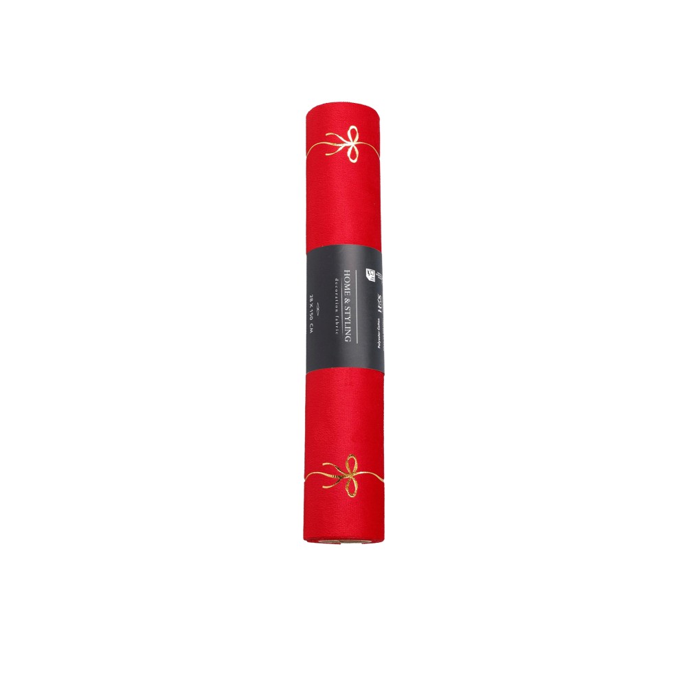 Caminho Mesa Natal Sortido Vermelho