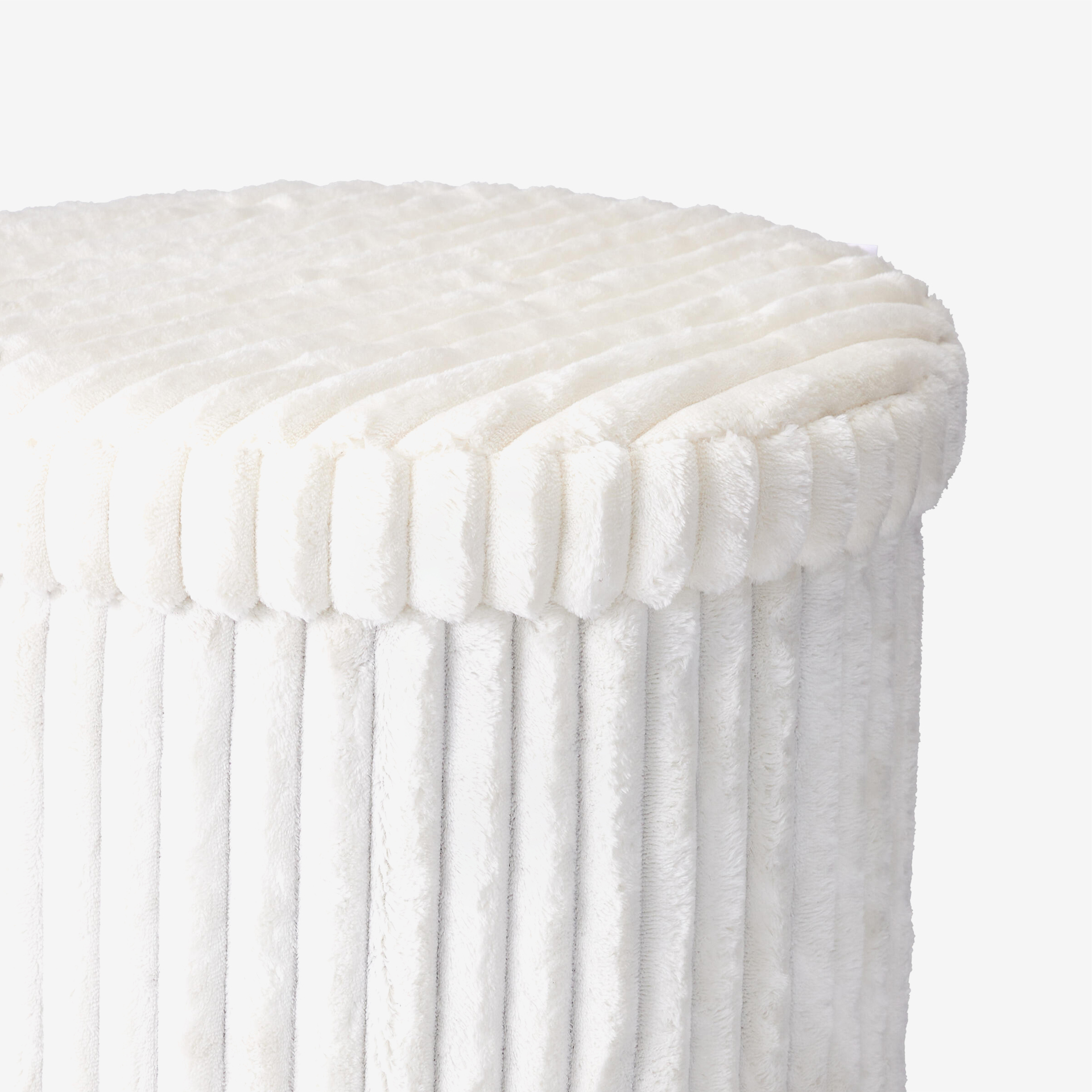 Banco com Arrumação Branco 43cm