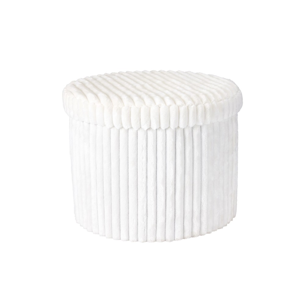 Banco com Arrumação Branco 52cm