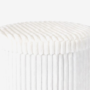 Banco com Arrumação Branco 52cm