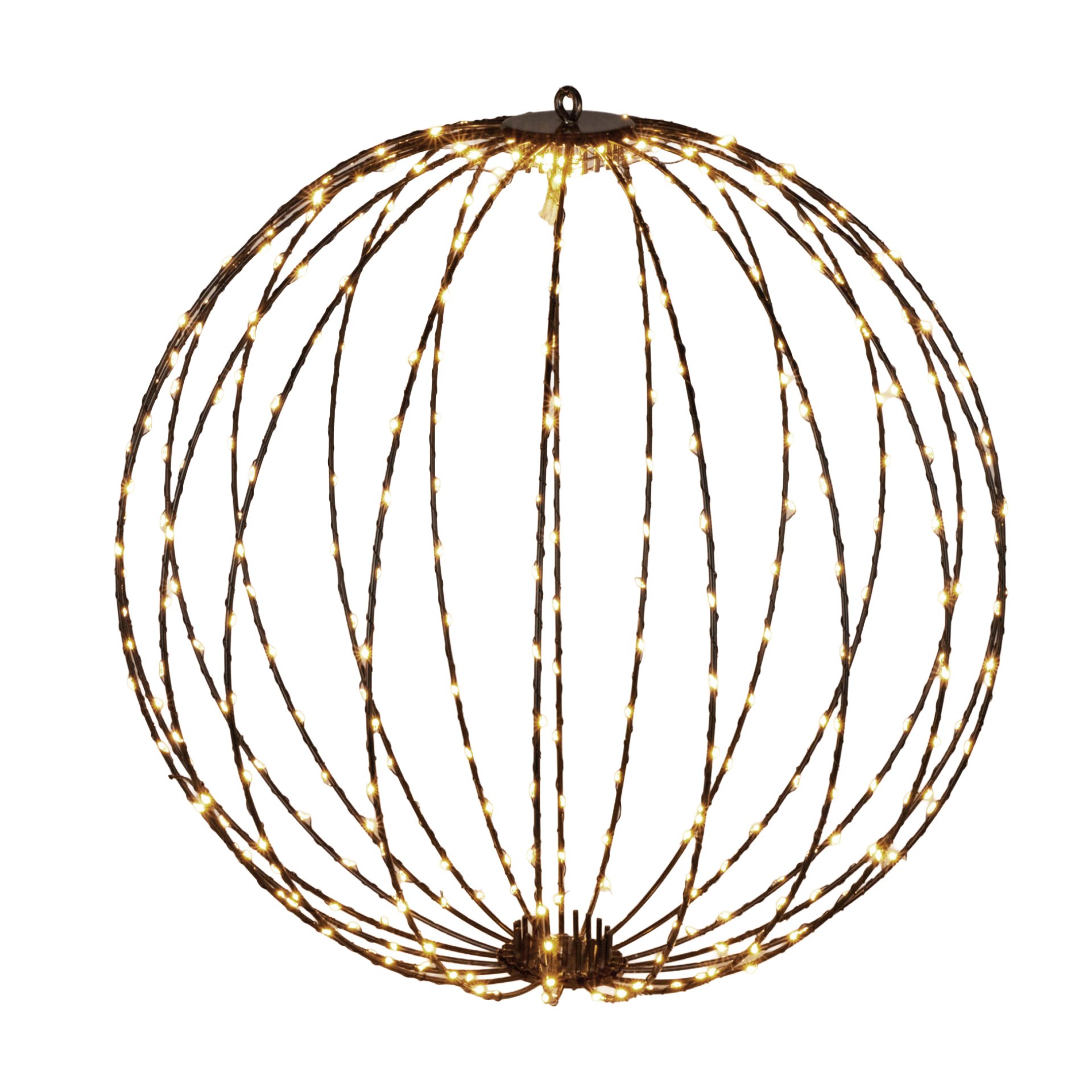 Bola Natal com 320 Led Luz Quente 50cm