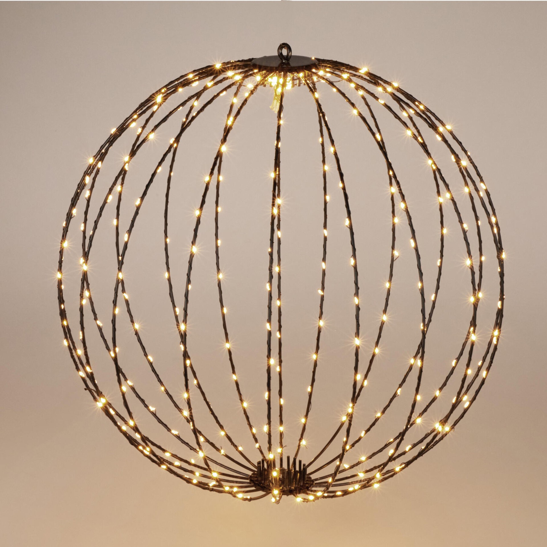 Bola Natal com 320 Led Luz Quente 50cm