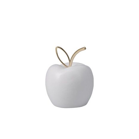 Maça Decorativa Branco Mate 10cm - Image product
