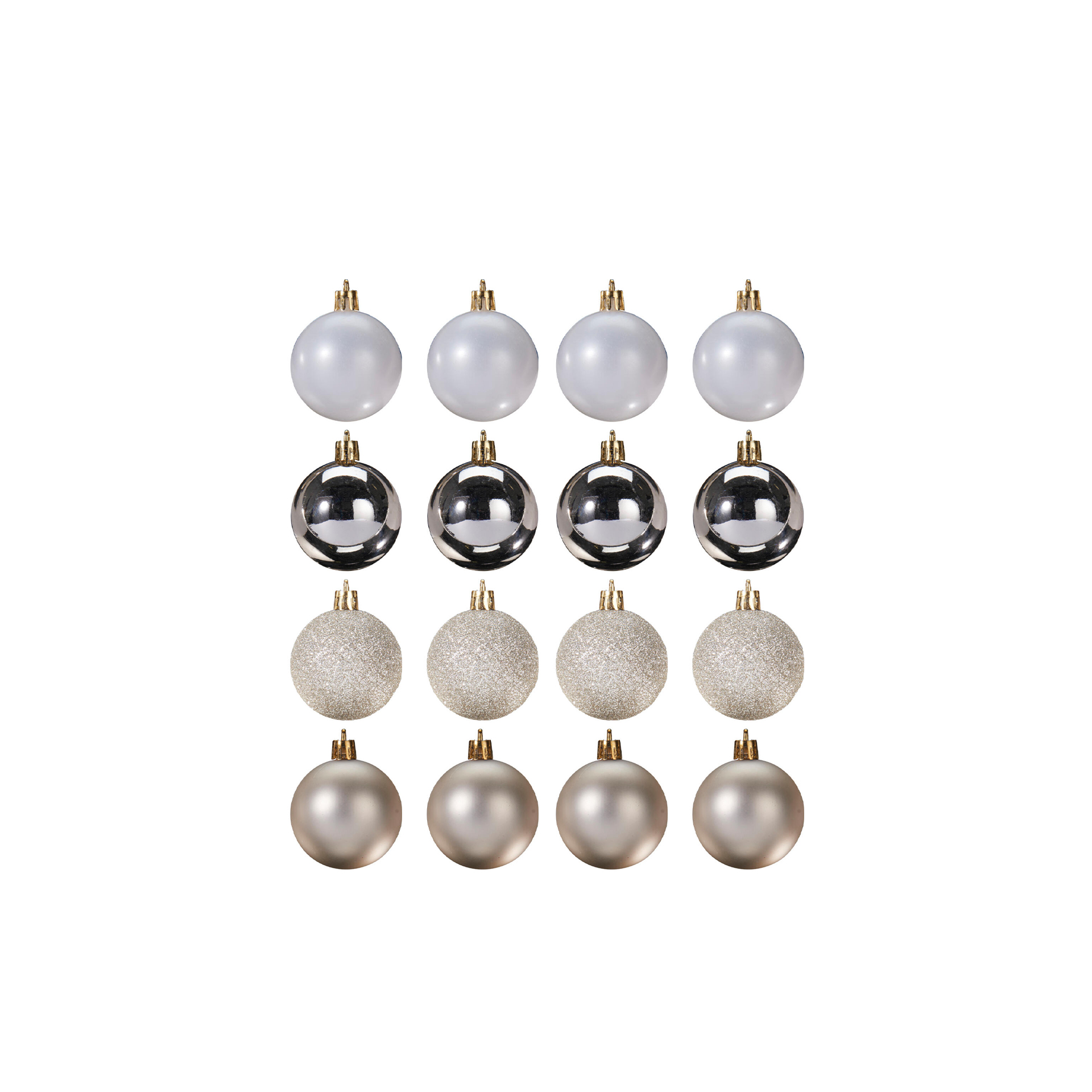 Bola Natal Bege Ø5cm Pack 16