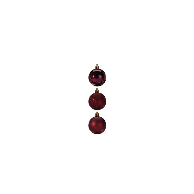 Bola Natal Vermelho Ø5cm Pack 16