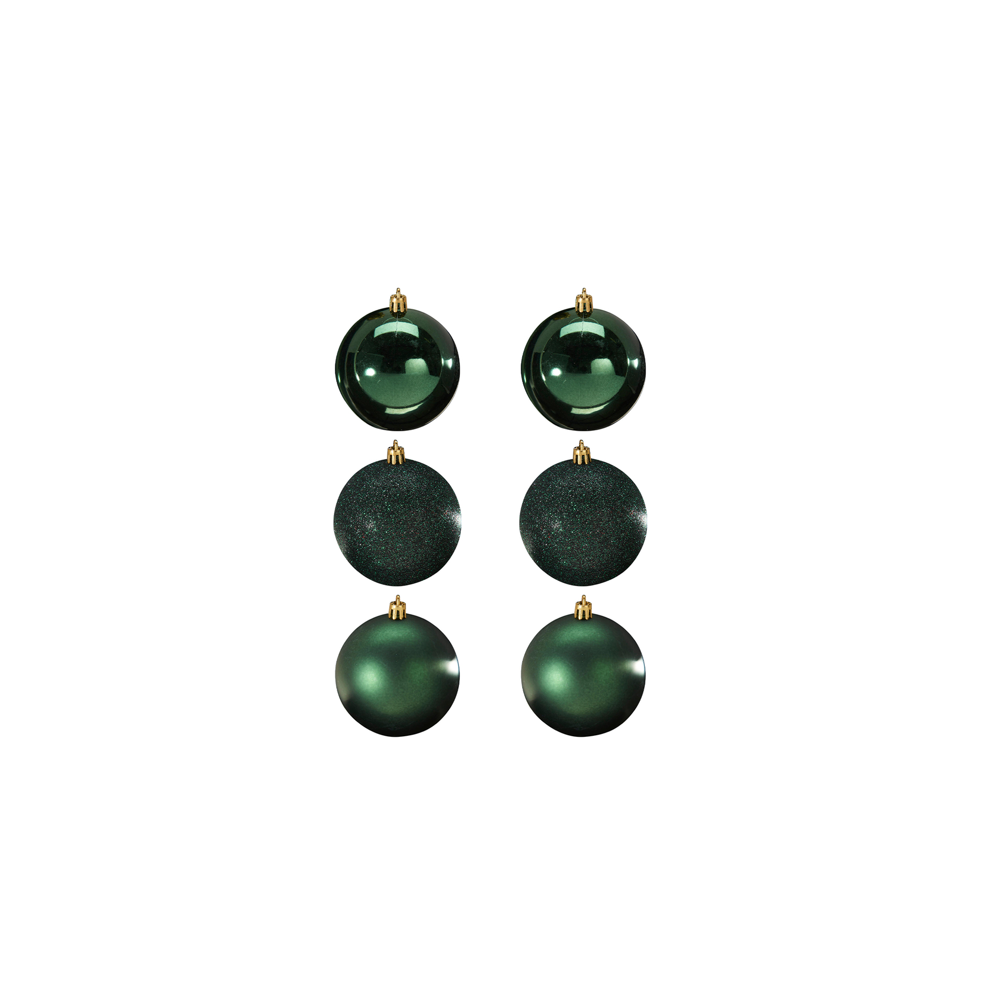 Bola Natal Verde Ø8cm Pack 6