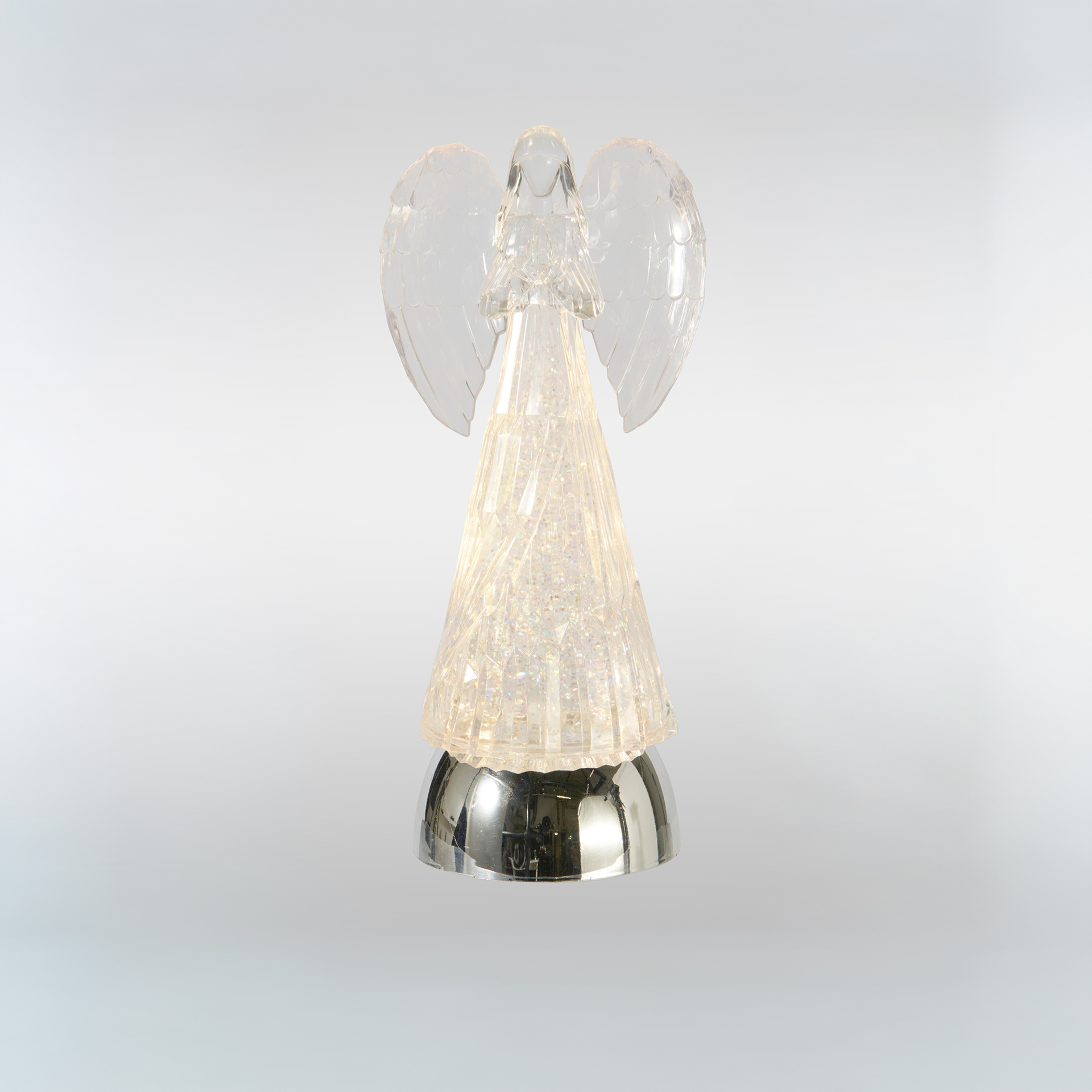 Anjo Led com Glitter 24cm