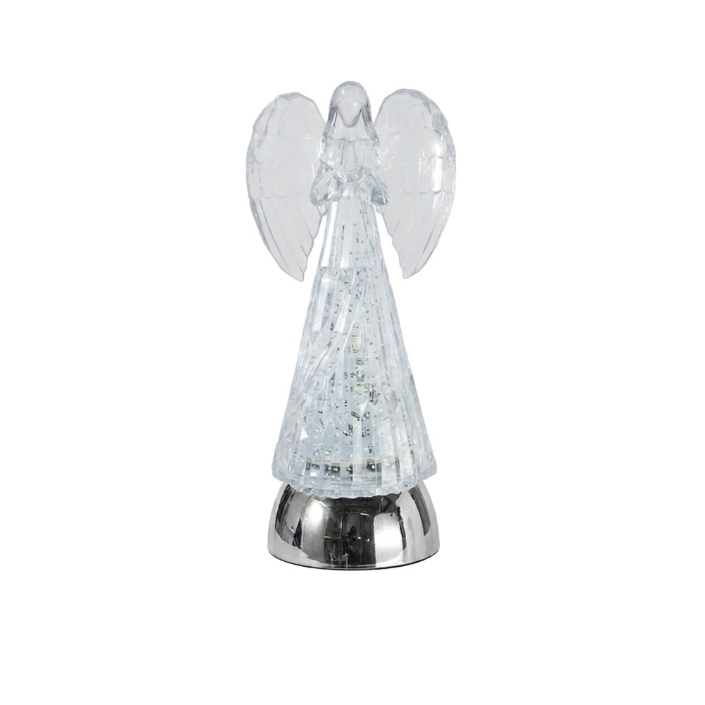 Anjo Led com Glitter 24cm