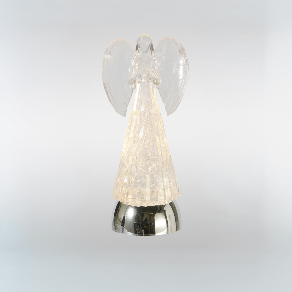 Anjo Led com Glitter 24cm