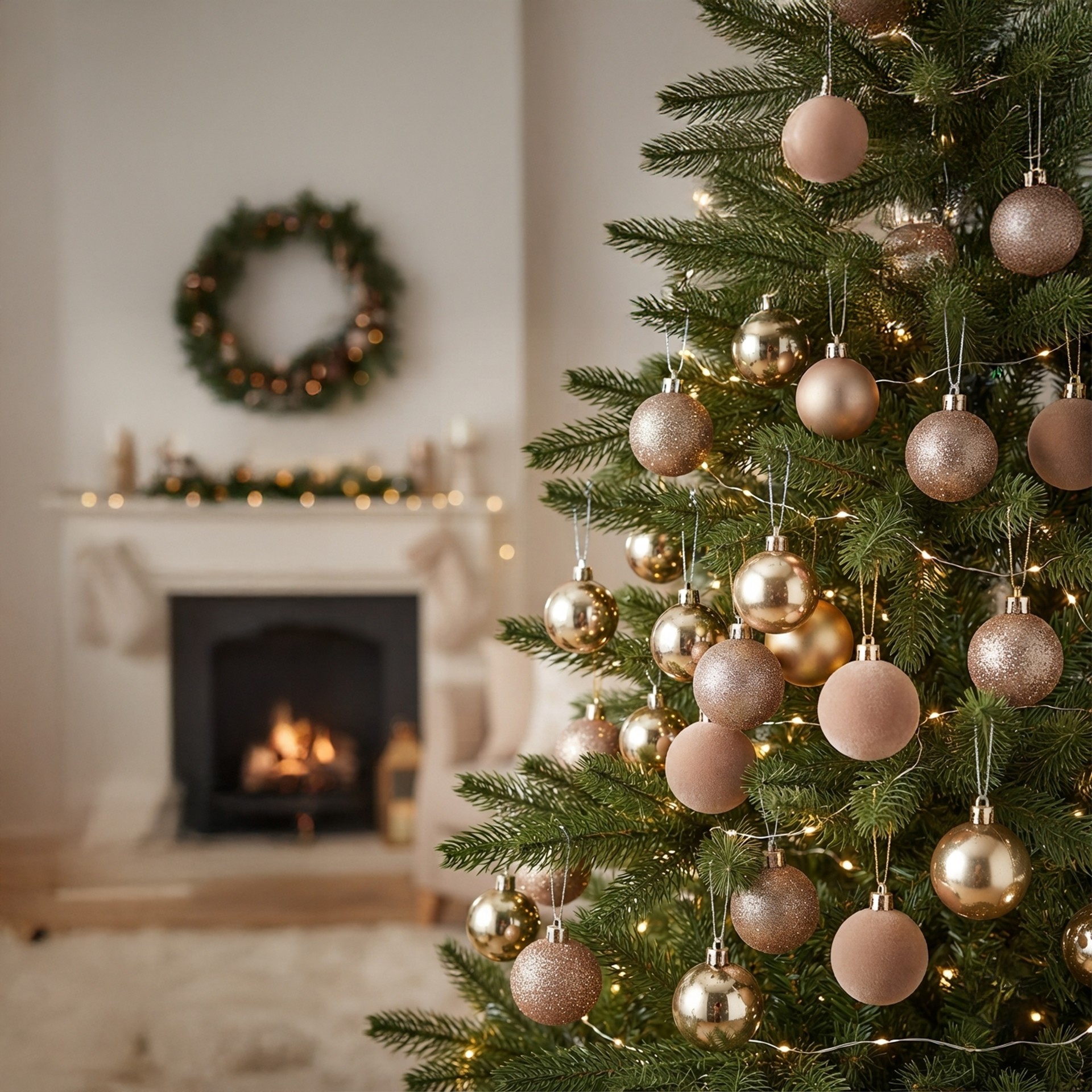 Bola Natal Dourado Ø5cm Pack 16