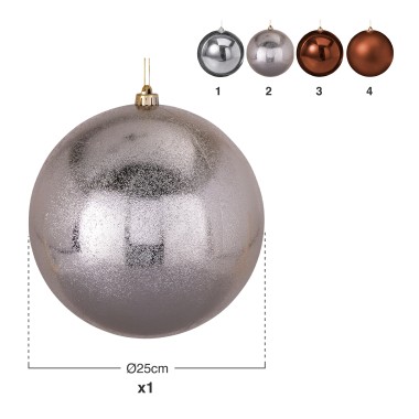 Bola Natal Ambar Sortido �25cm
