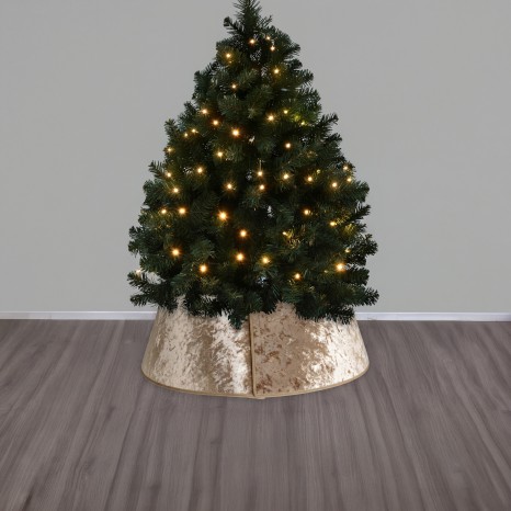 Cobertura Pé Árvore Natal Veludo Sortido 58X40X22cm - Image product