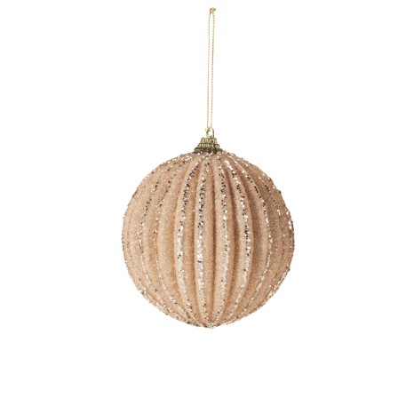 Bola Natal Sortido Bege Ø10cm - Image product