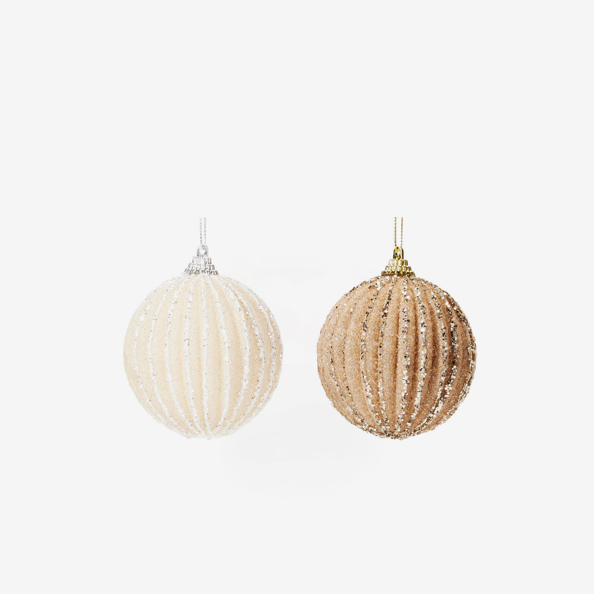 Bola Natal Bege Sortido Ø8cm
