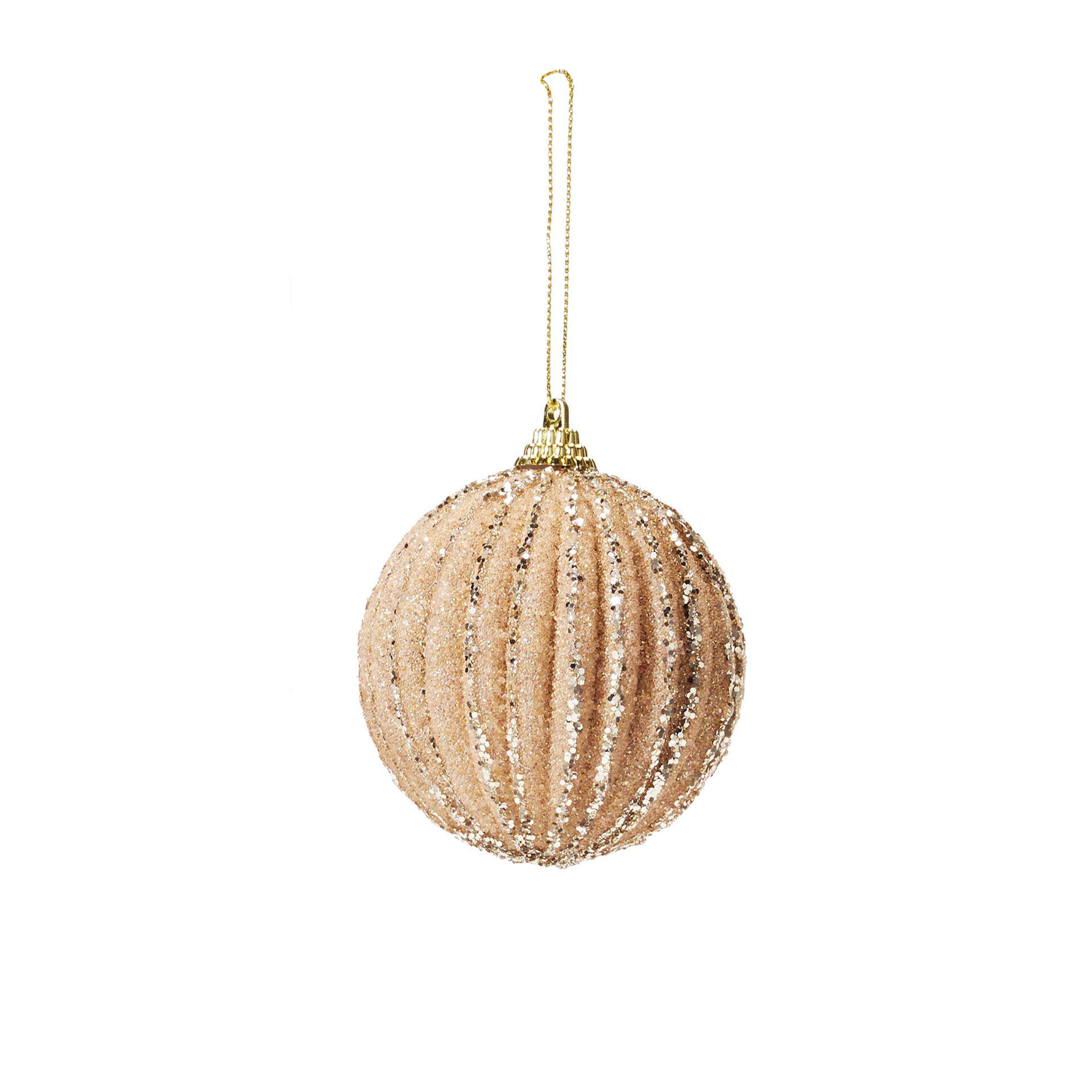 Bola Natal Bege Sortido Ø8cm