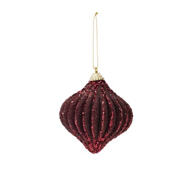 Enfeite Natal Sortido Rosa 8cm