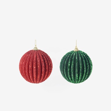 Bola Natal Tradicional Sortido Ø10cm