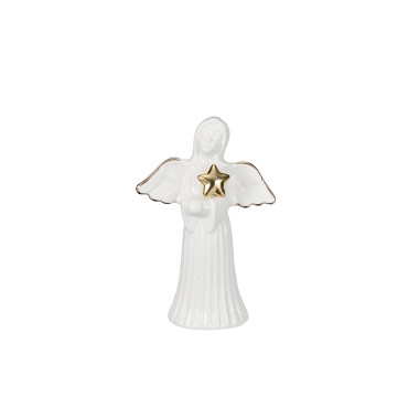 Anjo Branco Sortido 14cm