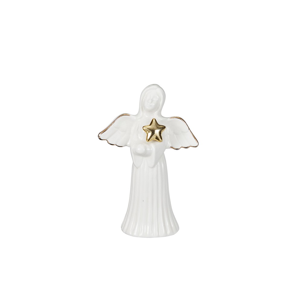 Anjo Branco Sortido 14cm