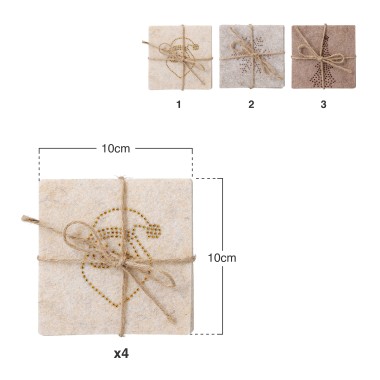 Base Copo Natal Sortido 10cm Pack 4