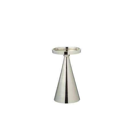Castiçal Prateado 17cm - Image product