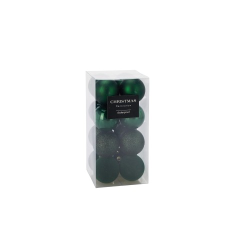 Bola Natal Verde Ø6cm Pack 16 - Image product