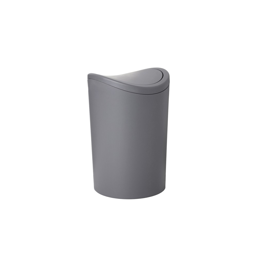 Balde Lixo com Tampa Basculante 6L 19X28cm