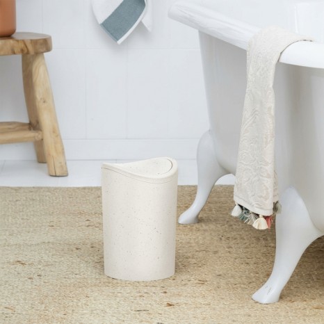 Balde Lixo com Tampa Basculante 6L 19X28cm - Image product