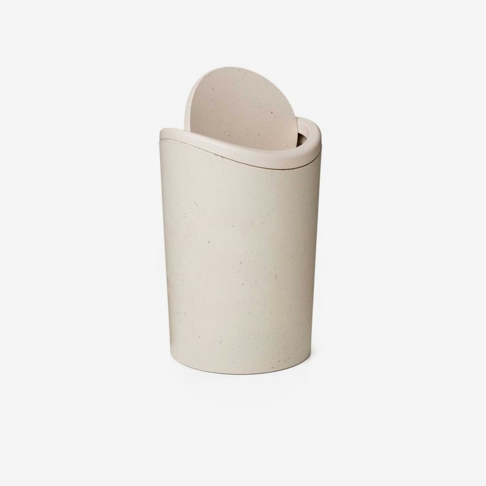Balde Lixo com Tampa Basculante 6L 19X28cm