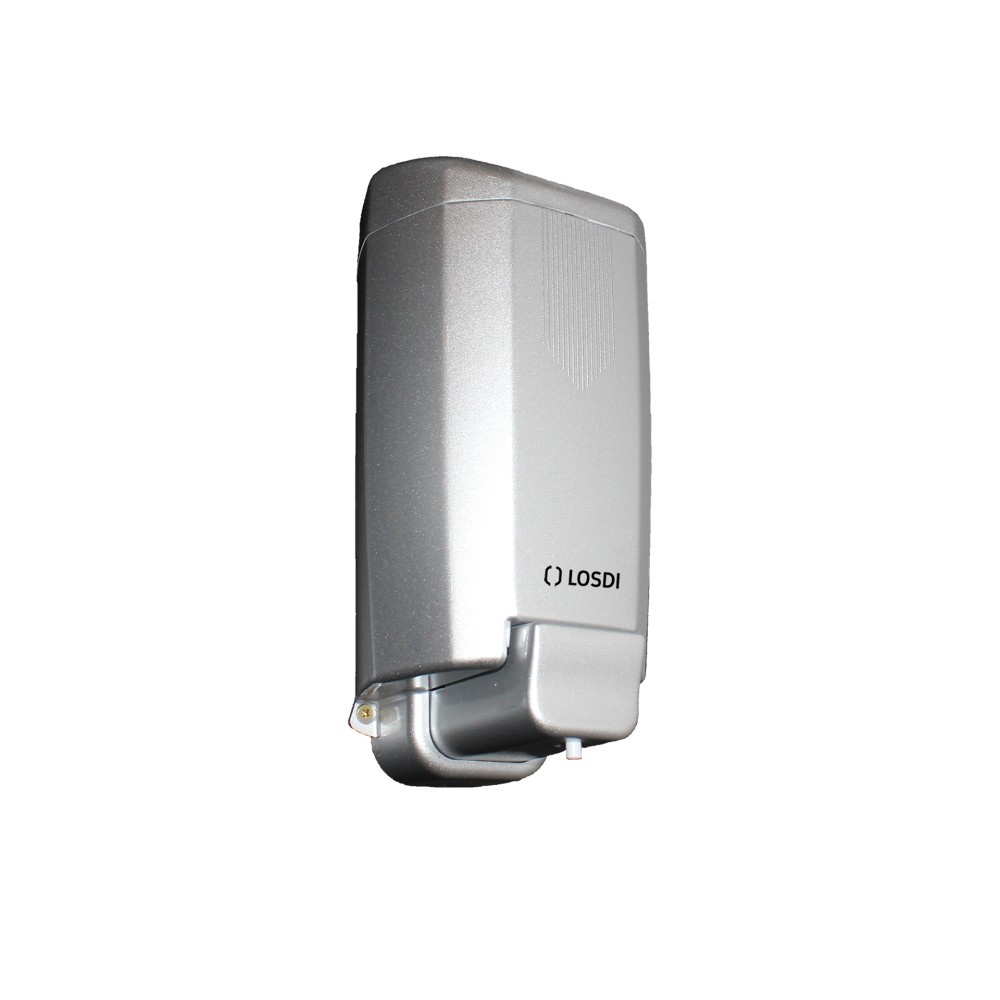 Doseador Sabonete Líquido Abs Sydney Cinza 900ml 11.2X9X22.5cm