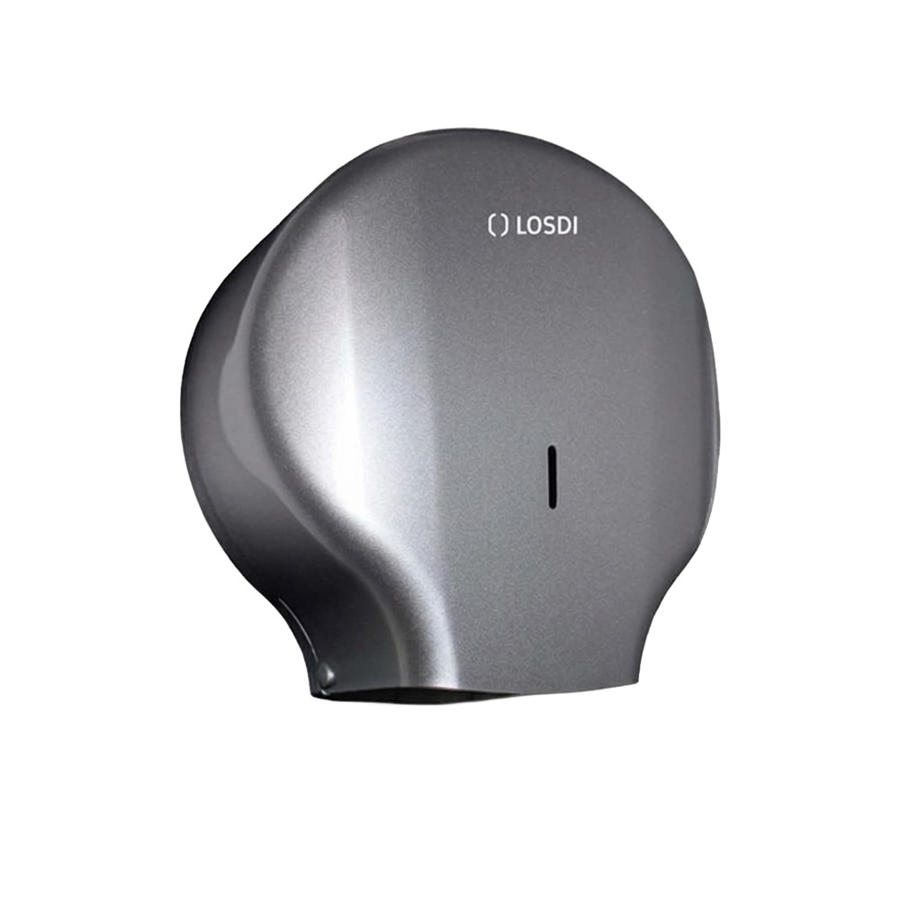 Dispensador Papel Higi�nico Abs Elegance Cinza 26.8X13X29cm