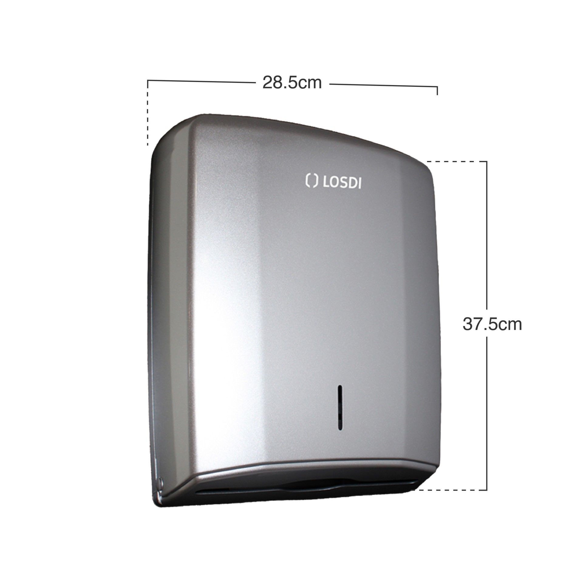 Porta Toalhitas Abs Elegance 28.5X13.5X37.5cm