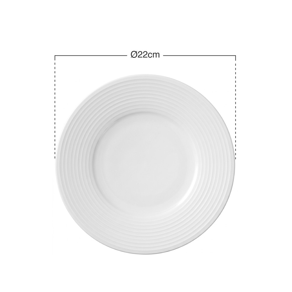 Prato Porcelana Suite Sobremesa 22cm