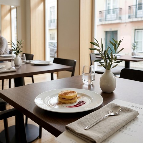 Prato Porcelana Lisboa Sobremesa 20cm - Image product