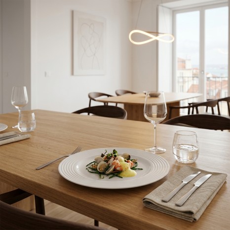 Prato Porcelana Suite Marcador 30cm - Image product