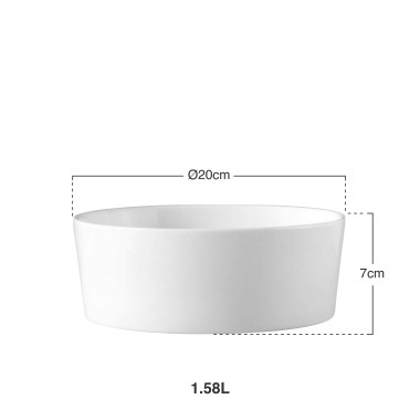Saladeira Porcelana Lisboa 1580ml 20X7cm