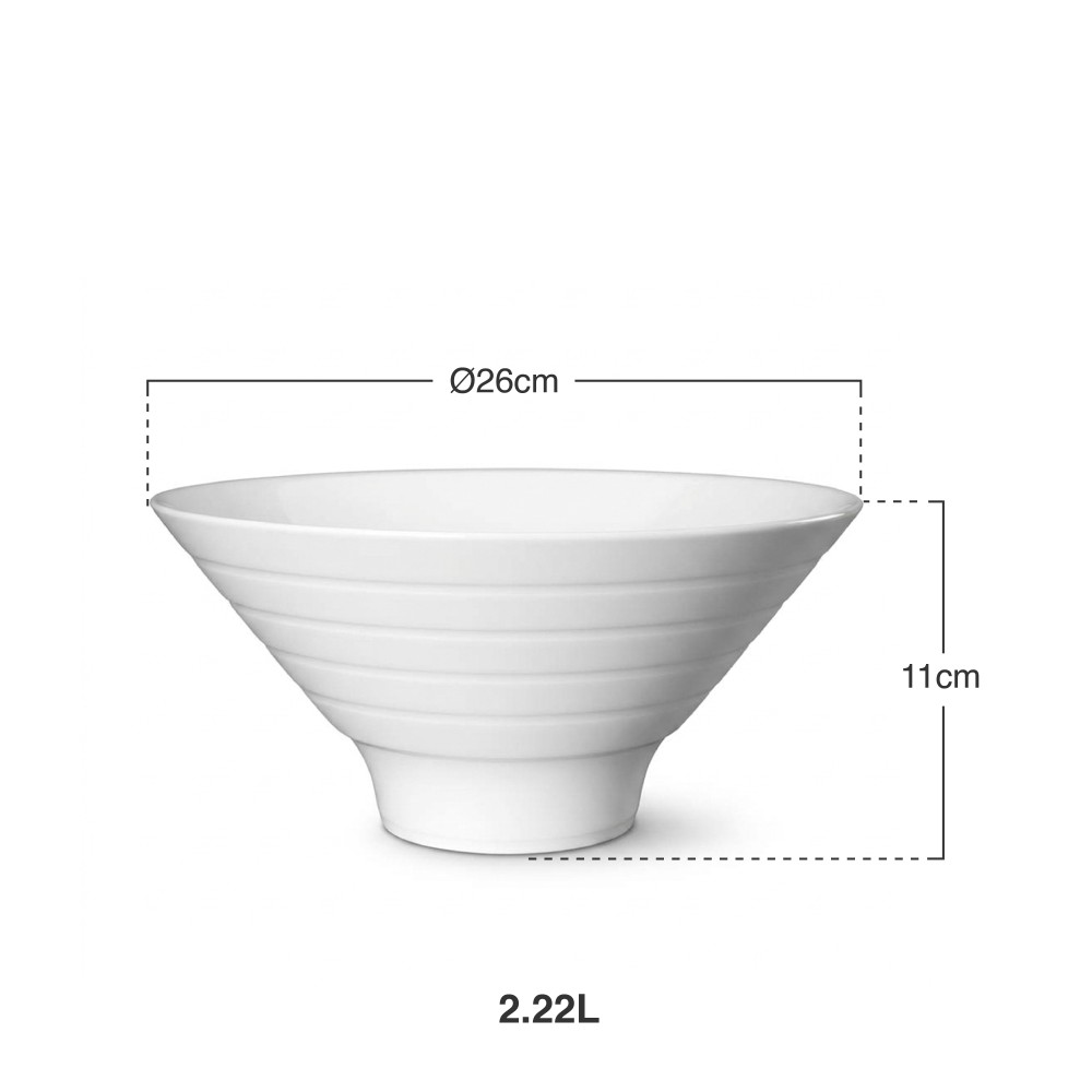 Saladeira Porcelana Suite 2220ml 26X11cm