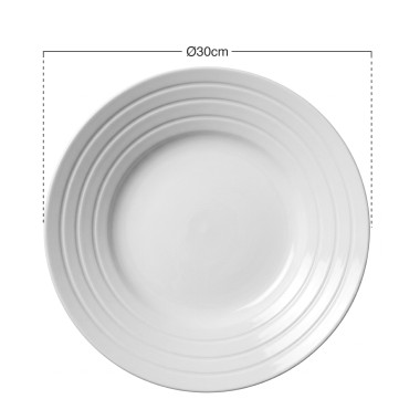 Prato Porcelana Suite Pasta 30cm
