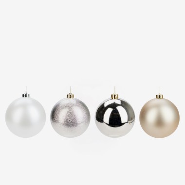 Bola Natal Dourado Sortido �14cm